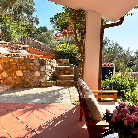 Patio On The Ferienhaus Simius